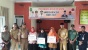 Babinsa Kelurahan Tanjung Unggat  Hadiri Penyerahan Bantuan Kepada Warga